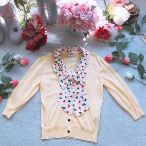 Reneevon yellow Cardigan.